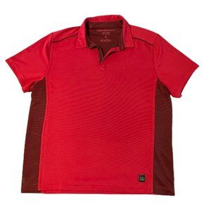Calvin Klein - Men's L Burgundy/Red Polo